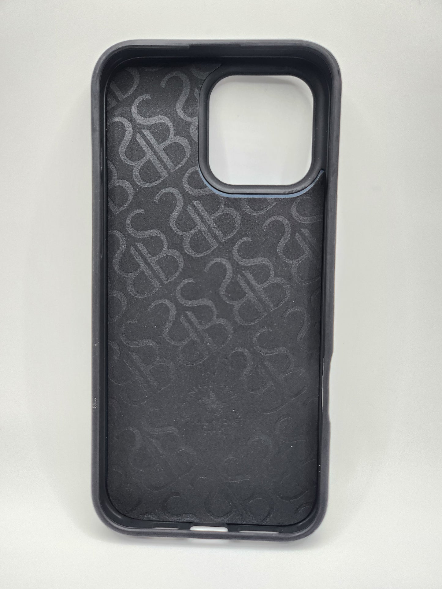 Coque tressée premium Santa Barbara – Style élégant & protection optimale Noire