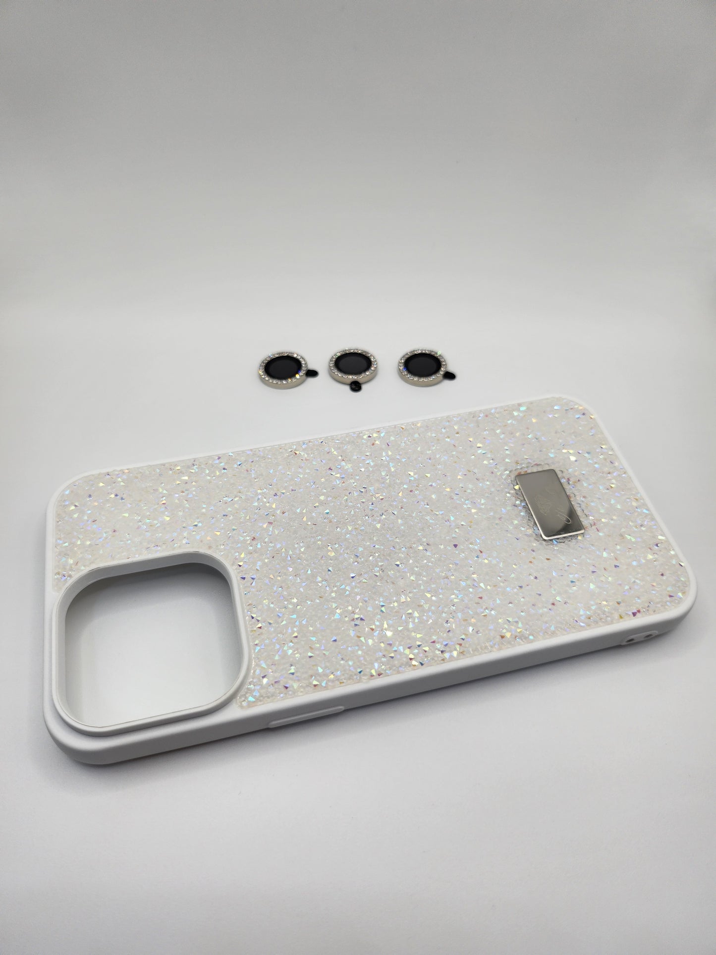 The Quine – Coque Luxe Étincelante Blanc