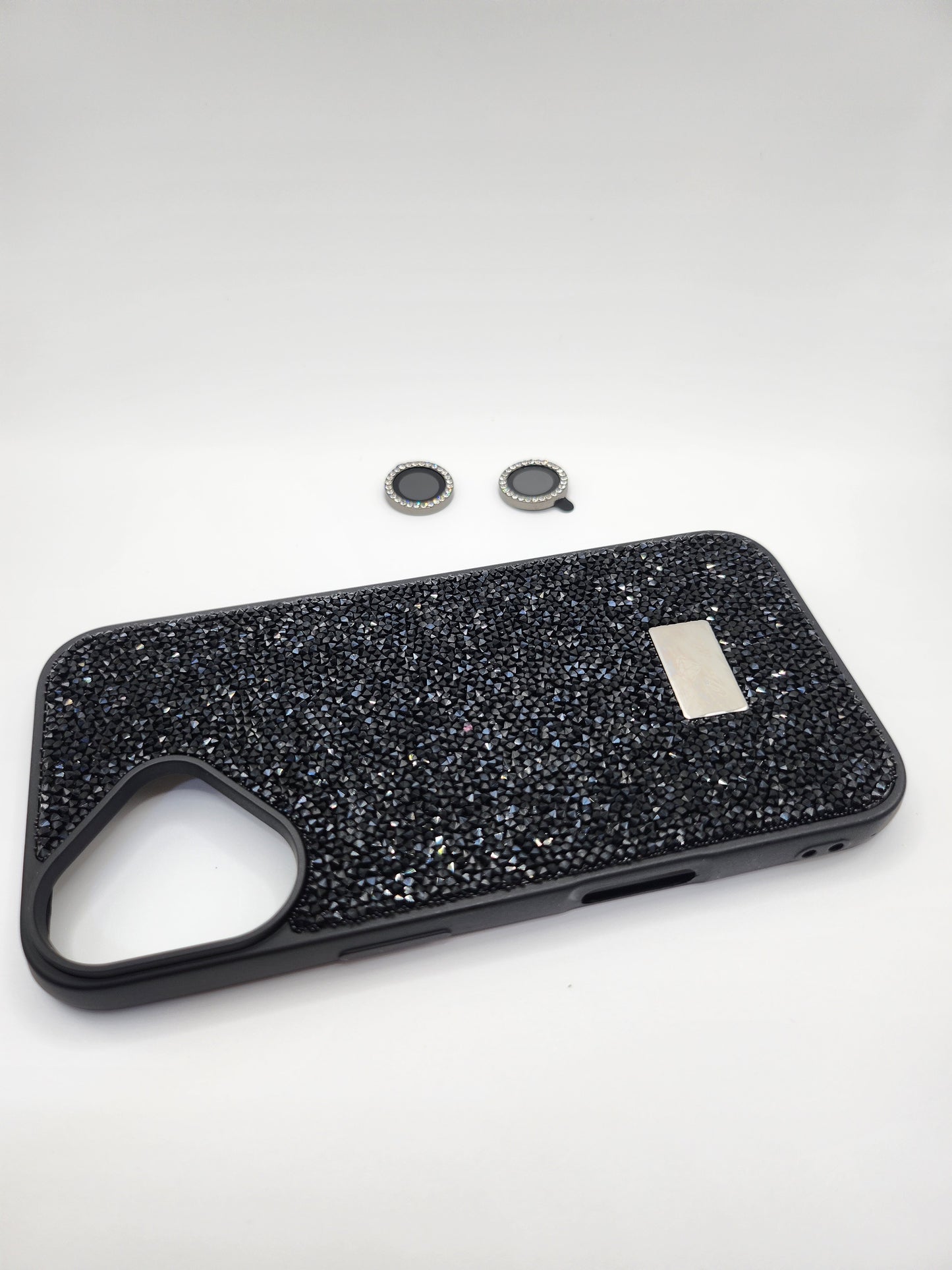 The Quine – Coque Luxe Étincelante Noire