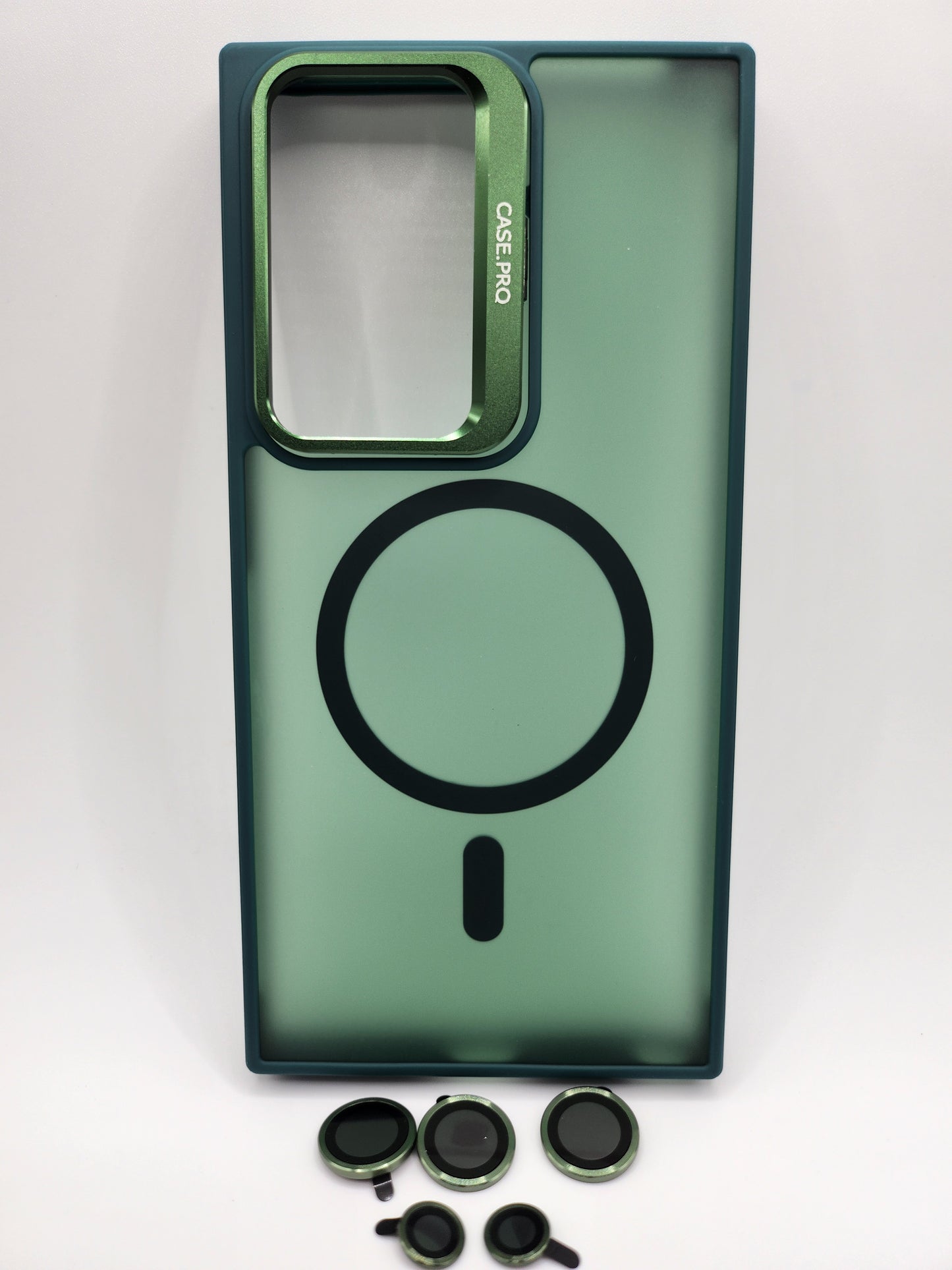 Coque Premium Mat & Transparente avec Protection de Caméra – iPhone & Samsung