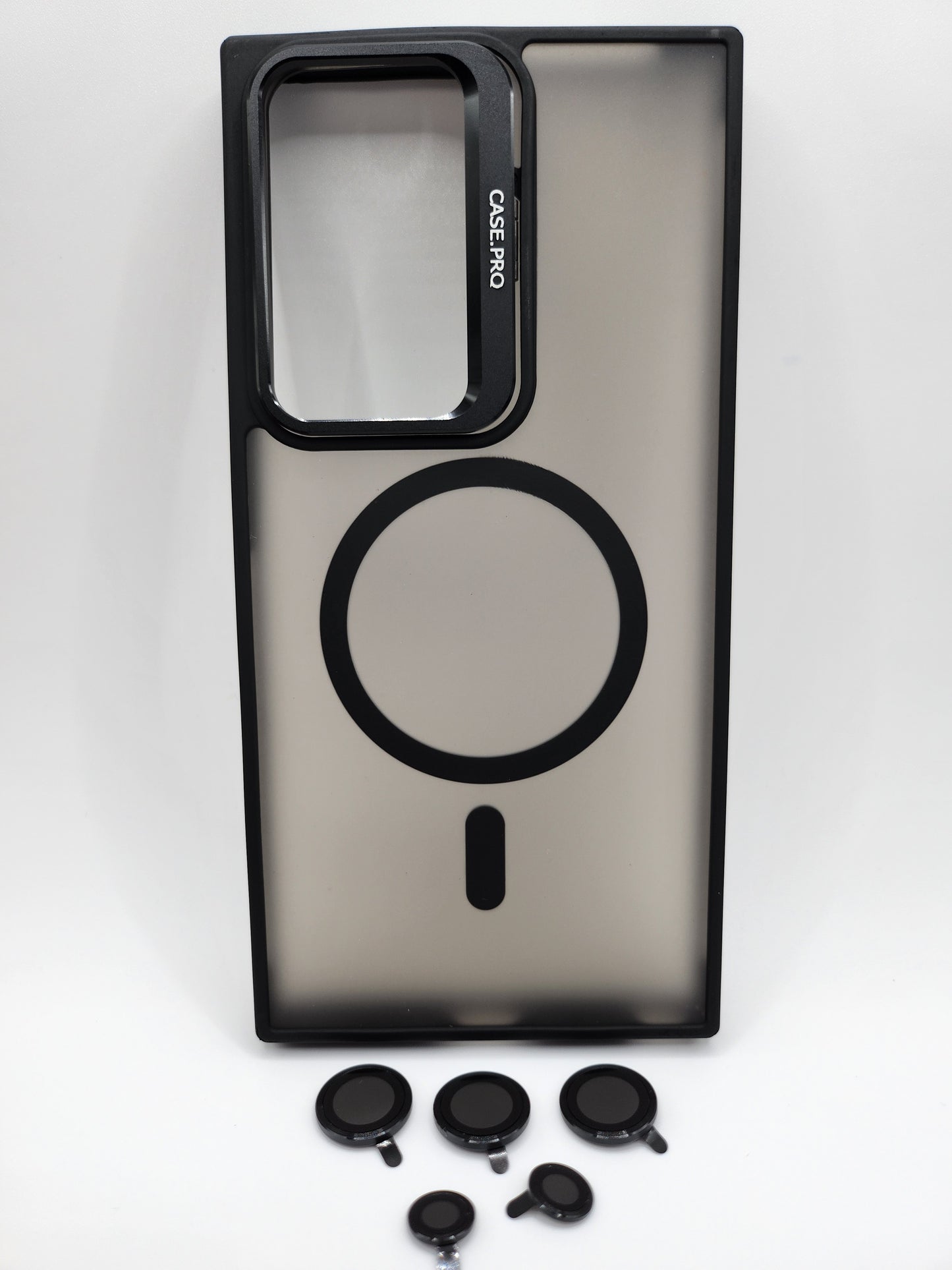 Coque Premium Mat & Transparente avec Protection de Caméra – iPhone & Samsung