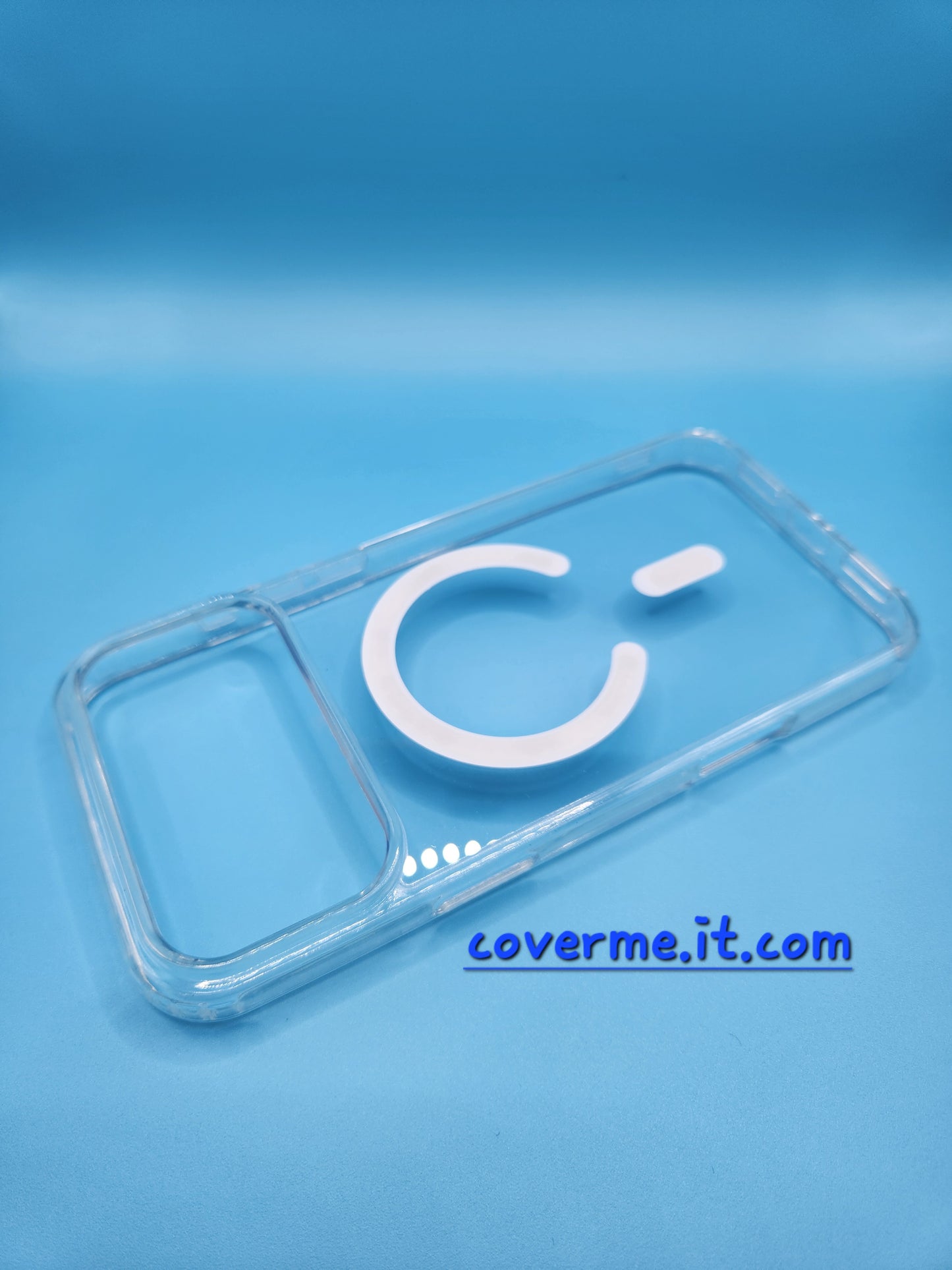 Coque Transparente Cristal avec Support MagSafe pour iPhone 17 Pro Max