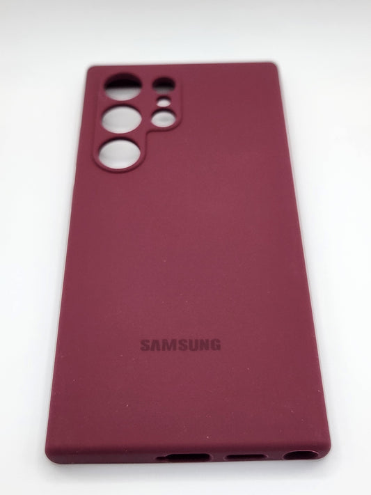 (بوشيط) سيليكون أصلي لهواتف سامسونج – حماية أنيقة ولمسة فاخرة SAMSUNG S24 ULTRA