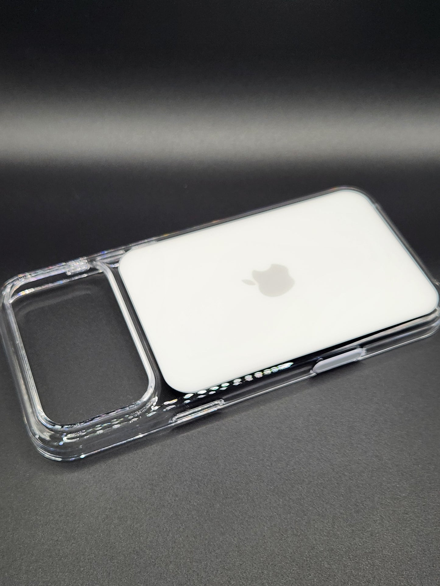 (بوشيط) آيفون 17 برو ماكس شفاف أصلي يدعم MagSafe مع ظهور رسالة MagSafe(17 PRO MAX)