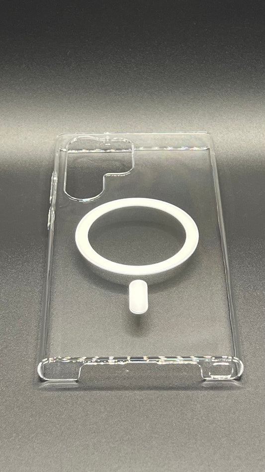 بوشيط شفاف فاخر مقاوم للاصفرار مع حماية كاملة للكاميرا(SAMSUNG S23 ULTRA)