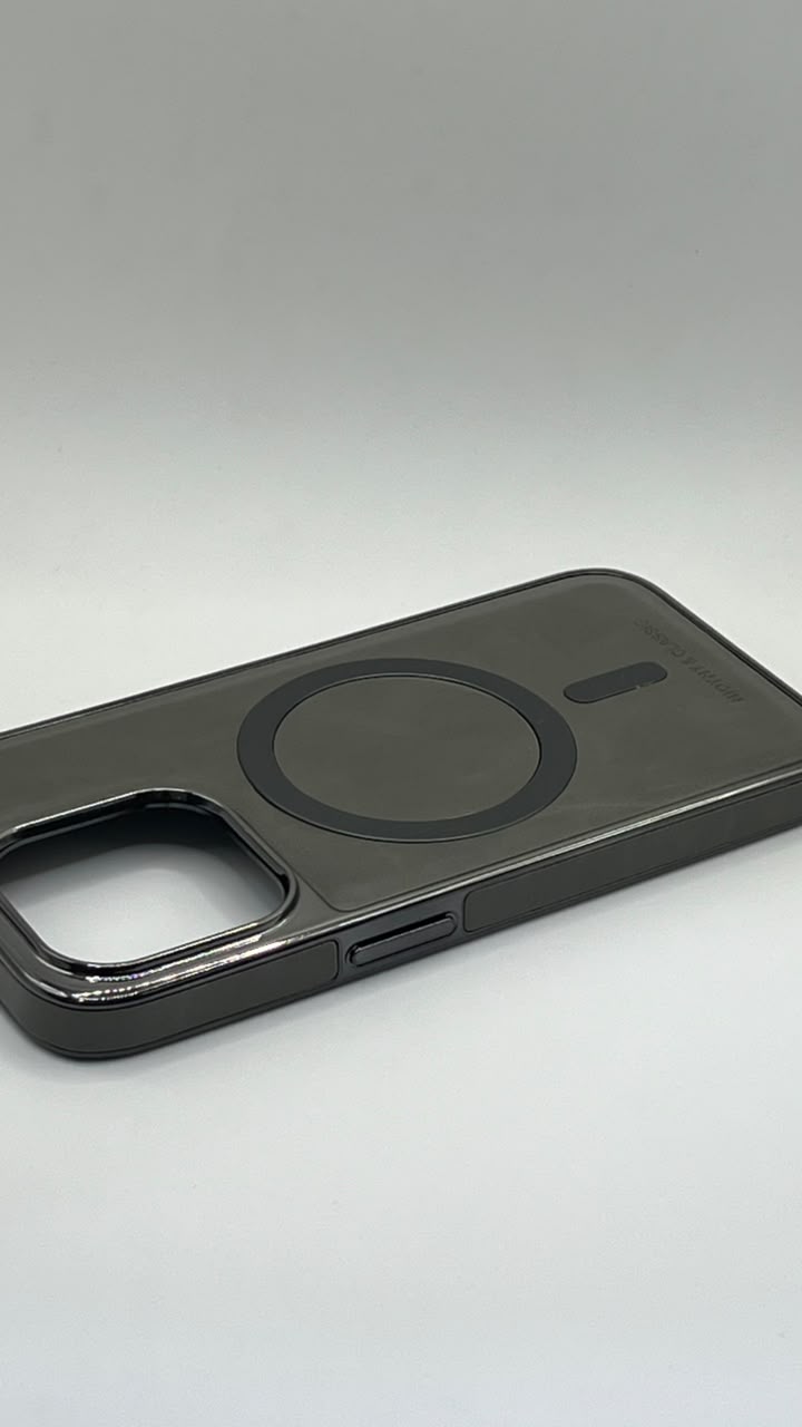 بوشيط جلد طبيعي فاخر للآيفون تصميم أنيق وحماية متكاملة(IPHONE 15 PRO)