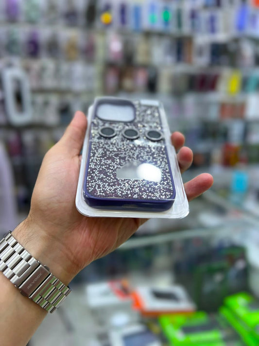 ✨ بوشيط آيفون فاخر لامع مع حماية عدسات الكاميرا تصميم أنيق ومميز ✨(IPHONE 16 PRO)