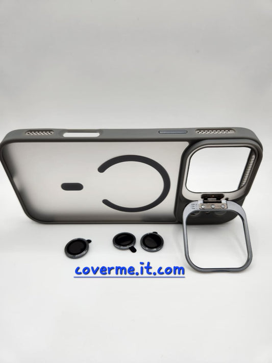 Coque Matte avec Protection Lentille et Compatibilité MagSafe Compatible iphone 17 Pro max