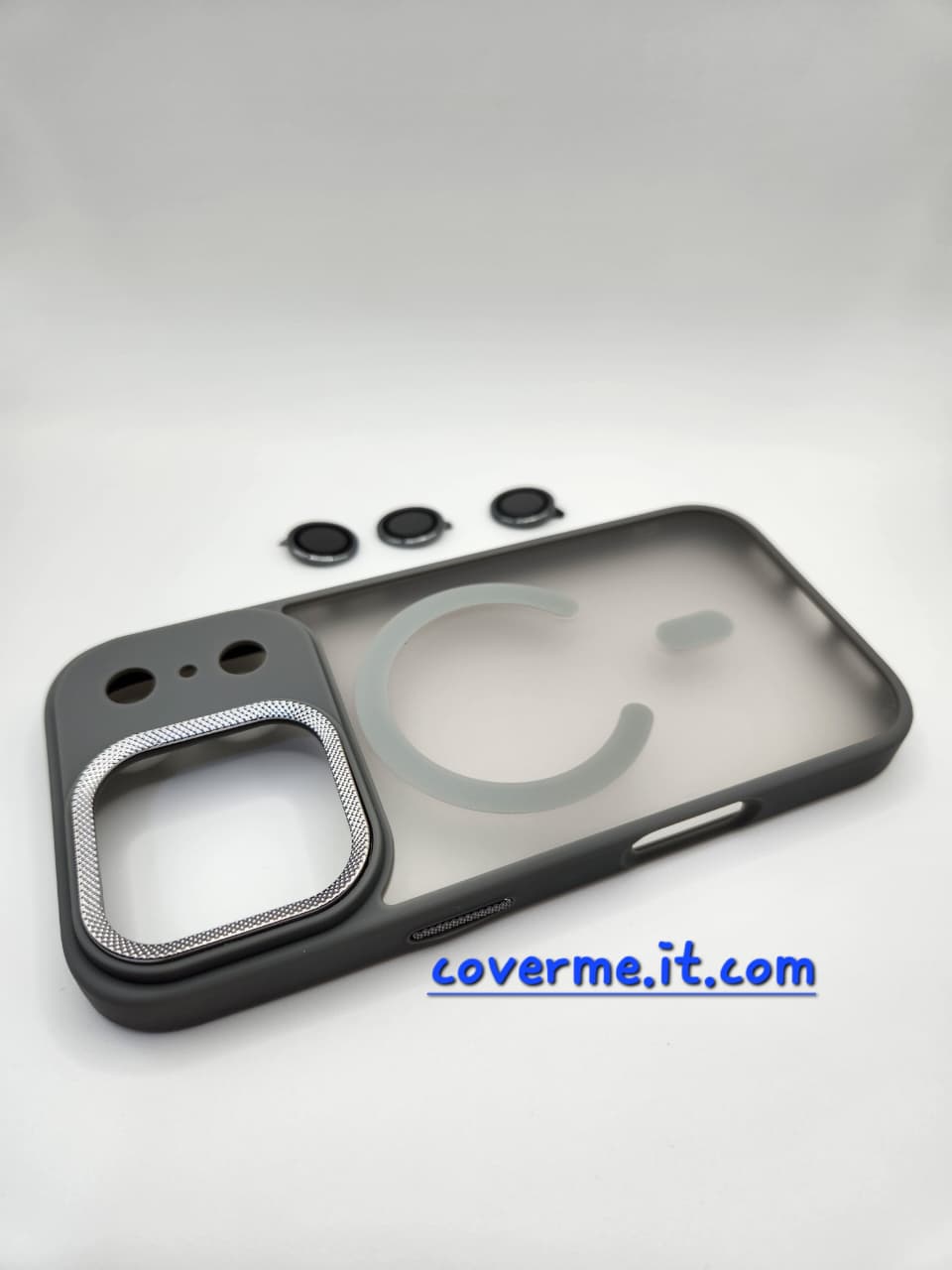 Coque Matte avec Protection Lentille et Compatibilité MagSafe Compatible iphone 17 Pro