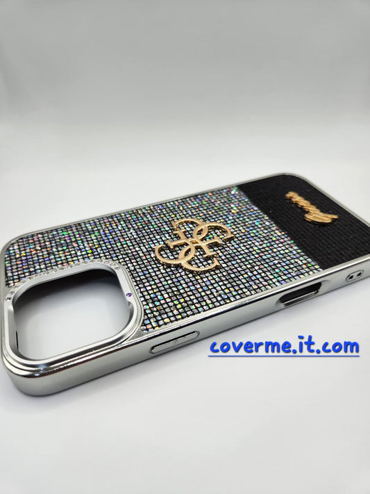 🩶Coque de luxe scintillante avec strass – Élégance et protection ultime- compatible iphone 15 pro max