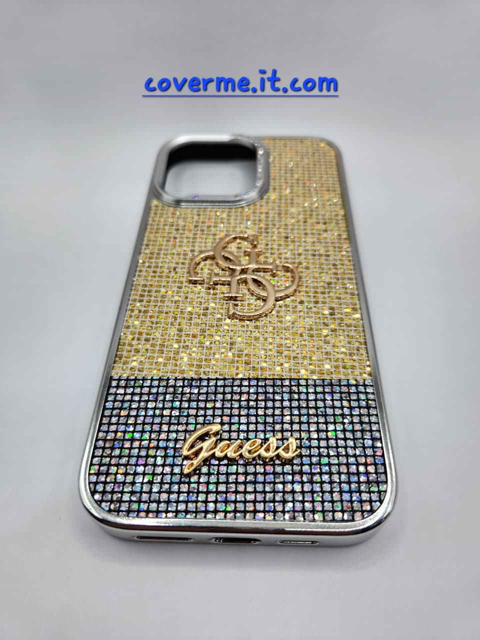 🩶Coque de luxe scintillante avec strass – Élégance et protection ultime- compatible iphone 16 pro max