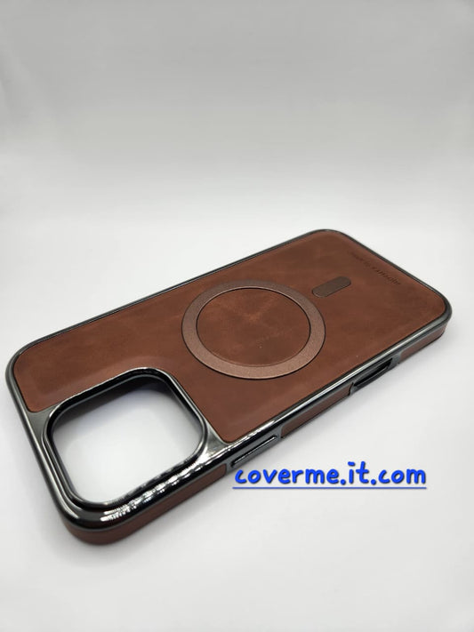 ✨Coque Premium en Cuir Véritable – Élégance et Protection pour iphone 16 pro max