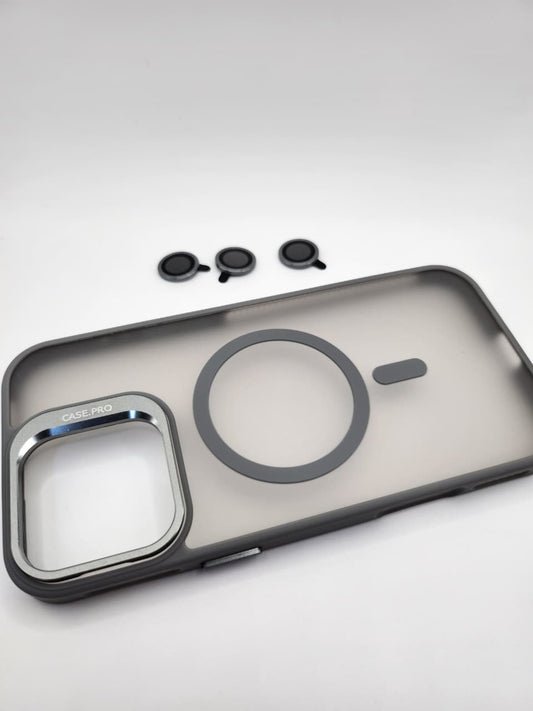 Coque Matte avec Protection Lentille et Compatibilité MagSafe Compatible iphone 16 pro max