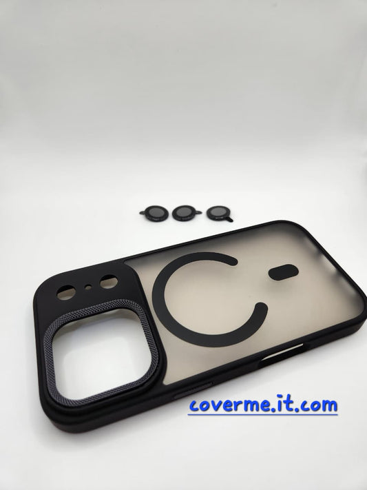 Coque Matte avec Protection Lentille et Compatibilité MagSafe Compatible iphone 17 Pro