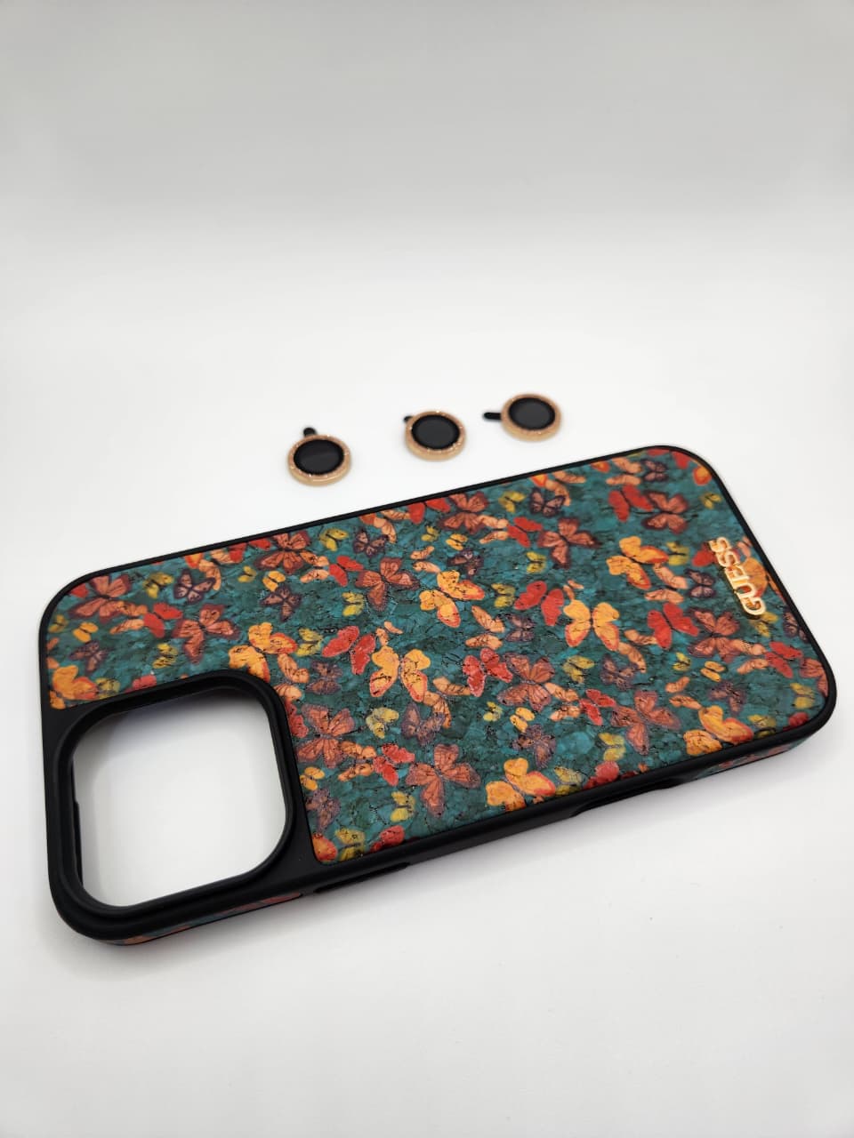 Coque Luxe Fleurie & Papillons – Compatible iPhone 16 pro max