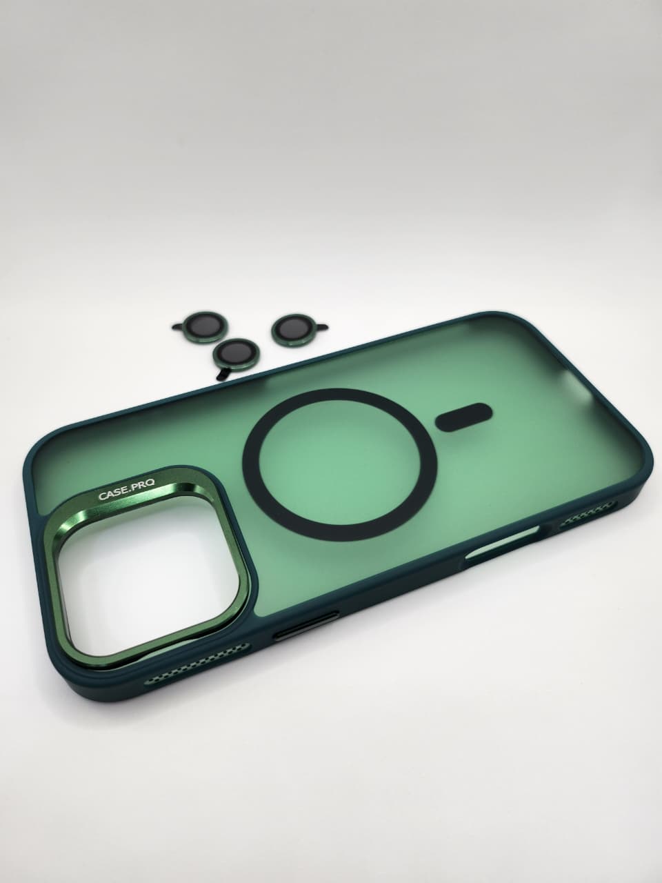 Coque Matte avec Protection Lentille et Compatibilité MagSafe Compatible iphone 13 pro max