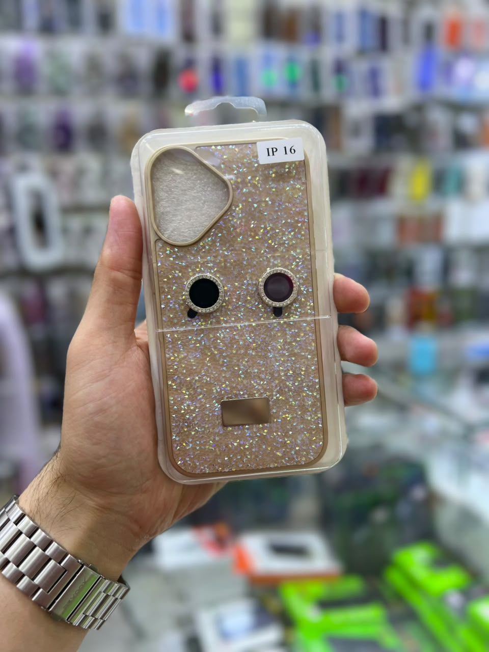 ✨ بوشيط آيفون فاخر لامع مع حماية عدسات الكاميرا تصميم أنيق ومميز ✨(IPHONE 16 NORMAL)