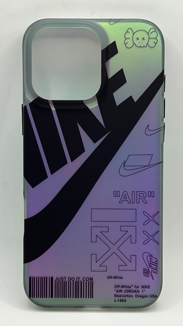 بوشيط آيفون بتصميم رياضي عصري بتأثير لوني متغير حماية كاملة ومظهر فاخر(IPHONE 16 PRO MAX)