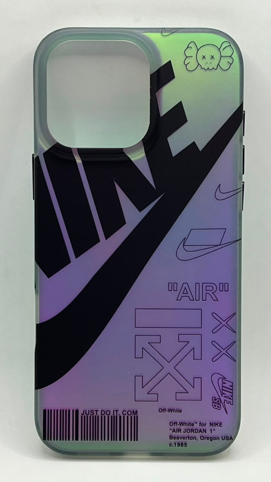 بوشيط آيفون بتصميم رياضي عصري بتأثير لوني متغير حماية كاملة ومظهر فاخر(IPHONE 16 PRO MAX)