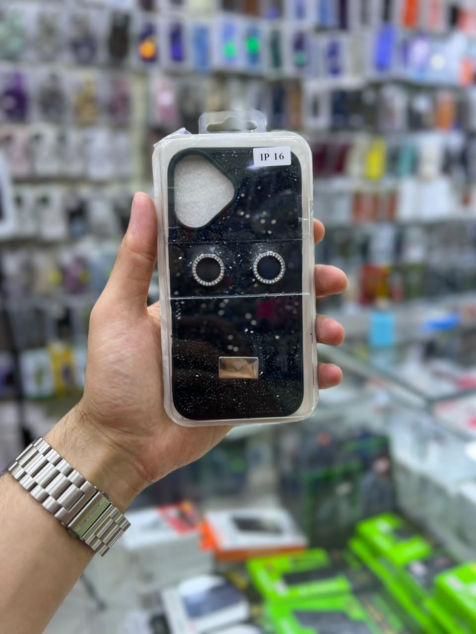 ✨ بوشيط آيفون فاخر لامع مع حماية عدسات الكاميرا تصميم أنيق ومميز ✨(IPHONE 16 NORMAL)