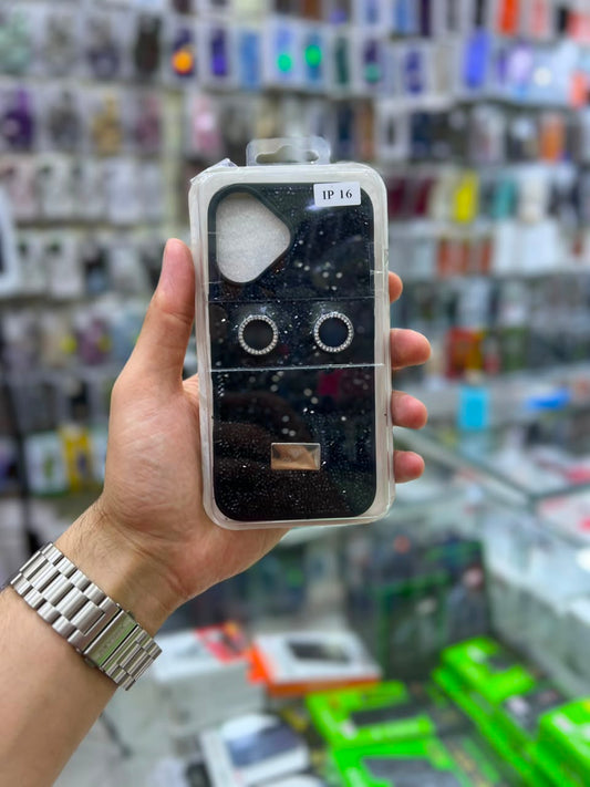 ✨ بوشيط آيفون فاخر لامع مع حماية عدسات الكاميرا تصميم أنيق ومميز ✨(IPHONE 16 NORMAL)