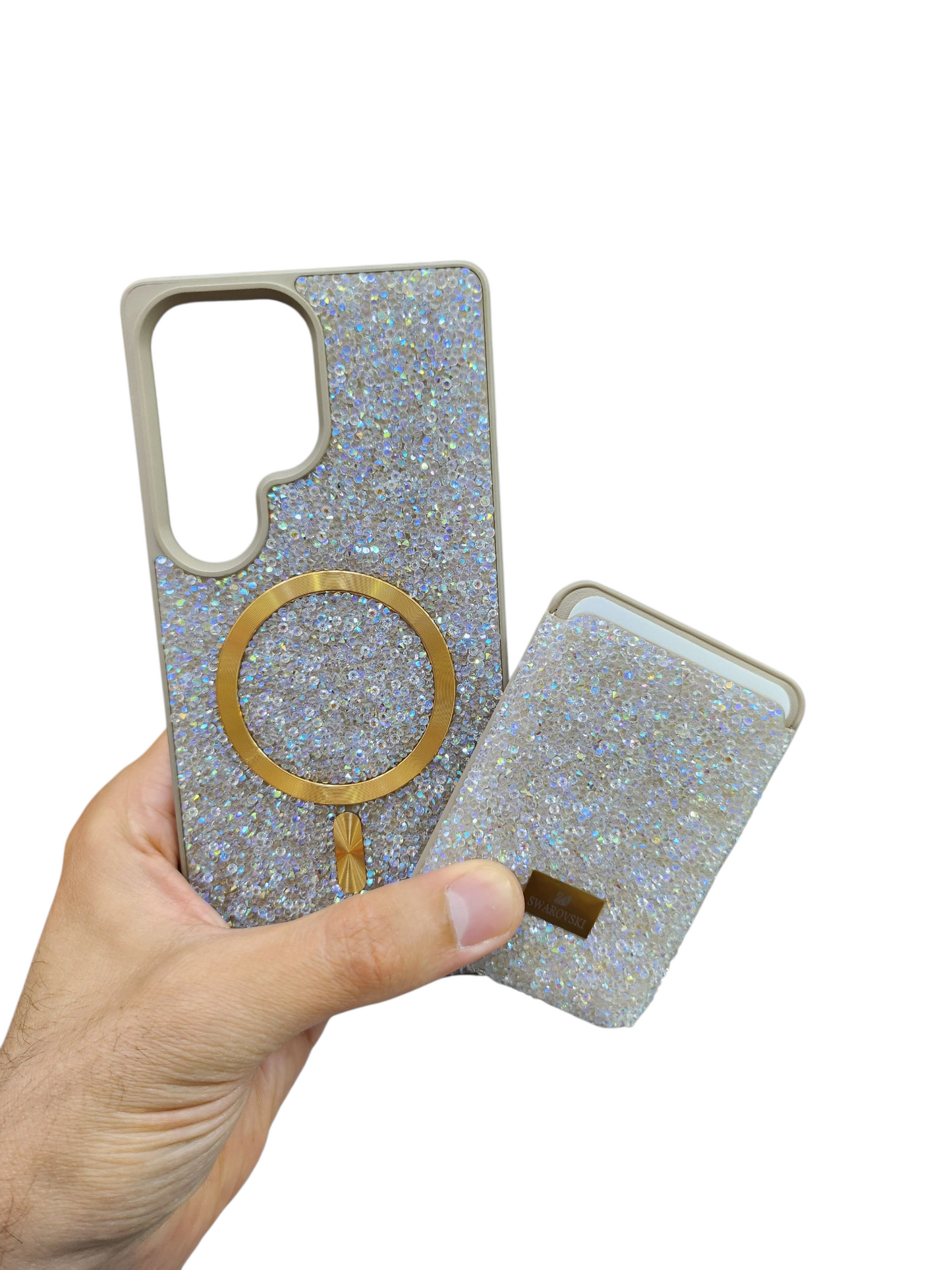 Coque Luxe Pailletée – Swarovski