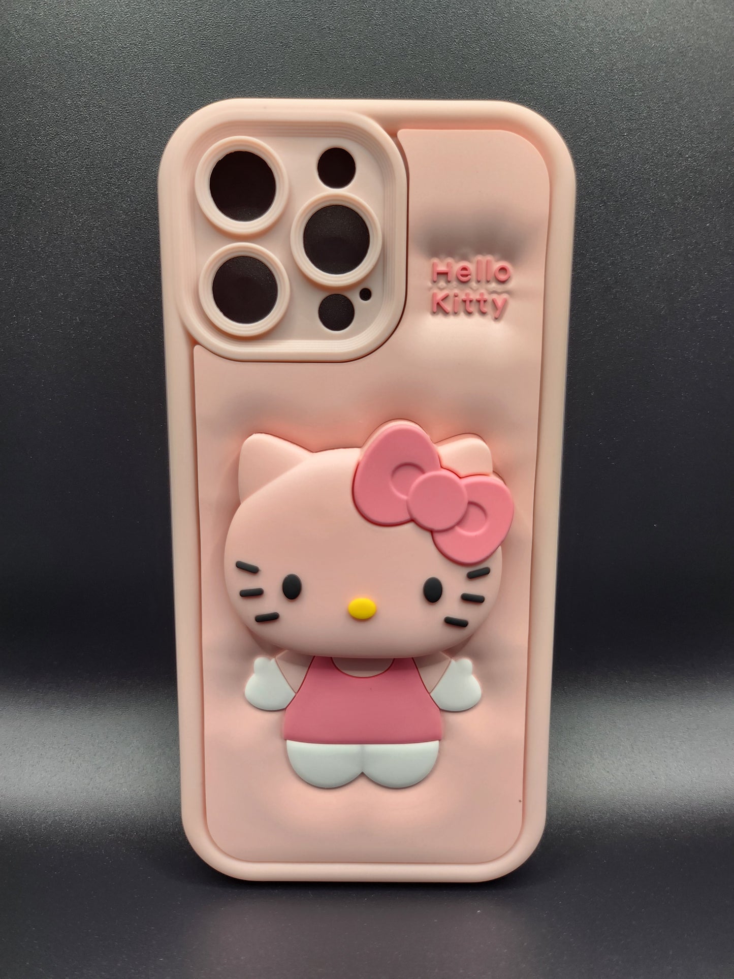 Coque Silicone 3D Design Mignon – Série Personnages & Papillons Hello Kitty