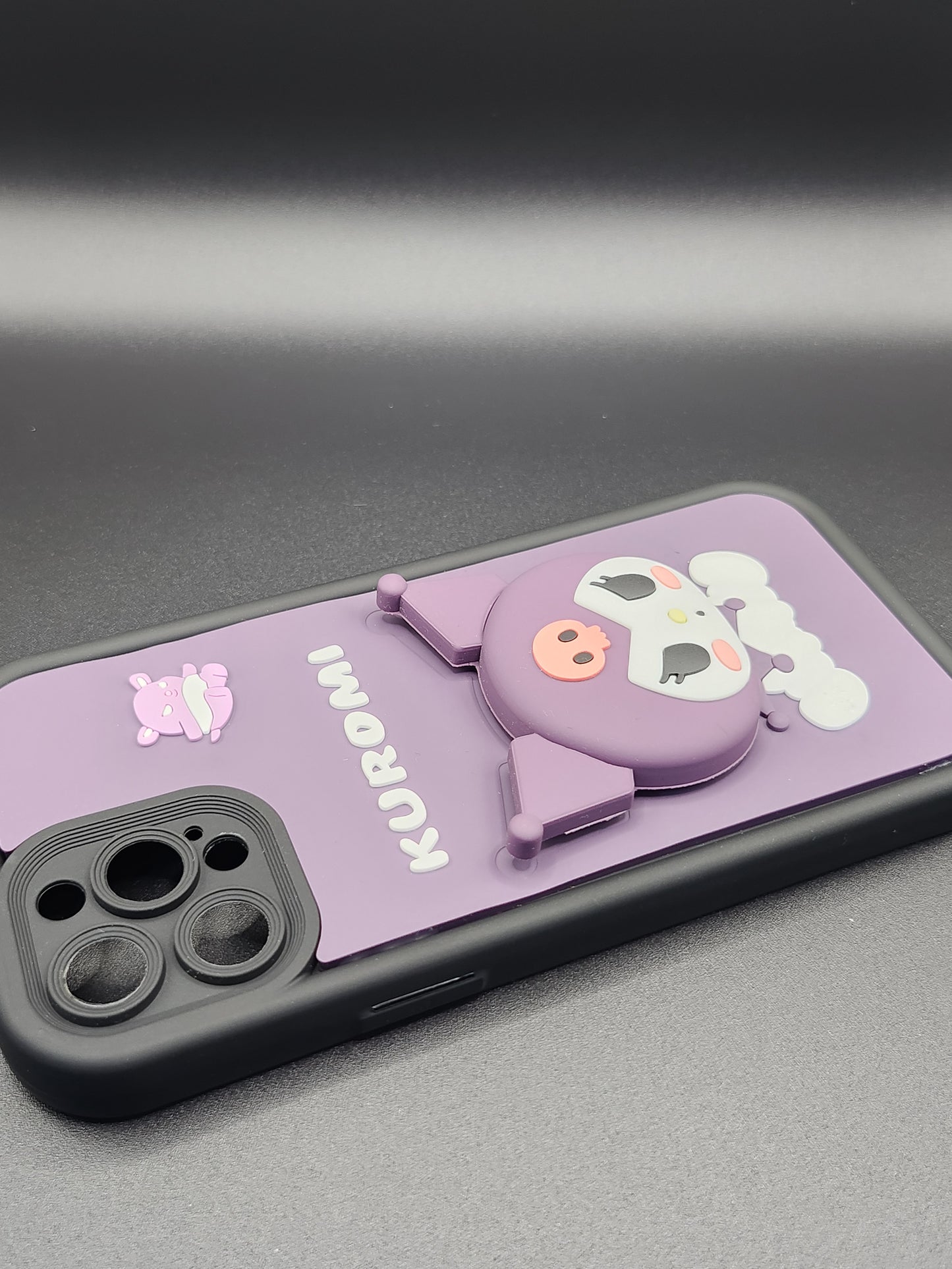 Coque Silicone 3D Design Mignon – Série Personnages & Papillons Kuromi