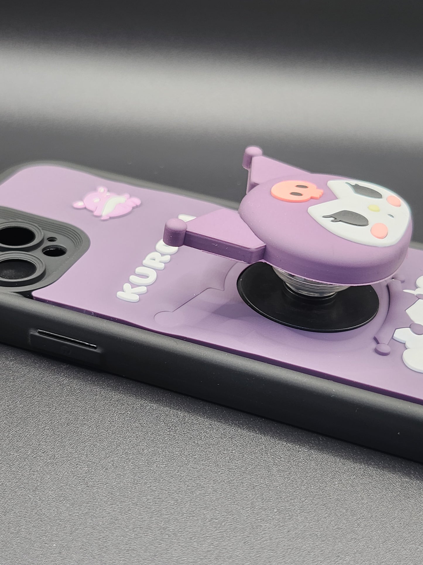 Coque Silicone 3D Design Mignon – Série Personnages & Papillons Kuromi