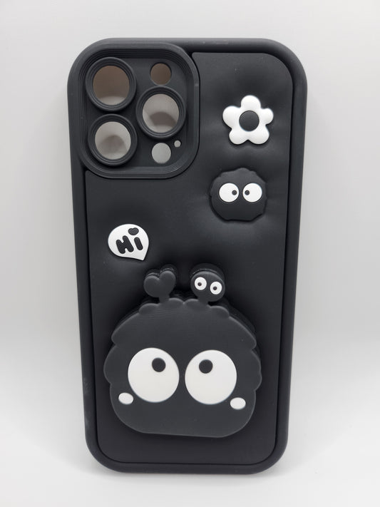 Coque Silicone 3D Design Mignon – Série Personnages & Papillons Hi