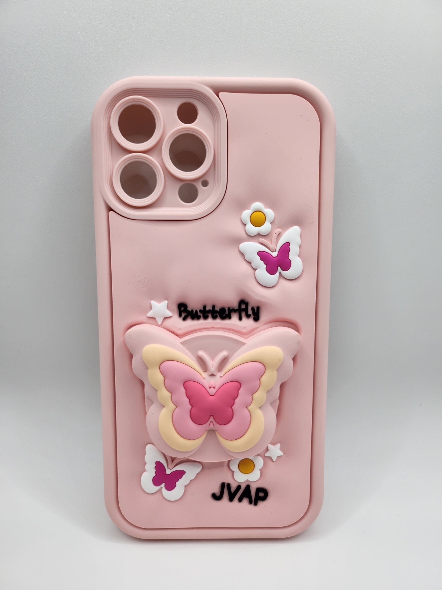 Coque Silicone 3D Design Mignon – Série Personnages & Papillons Butterfly