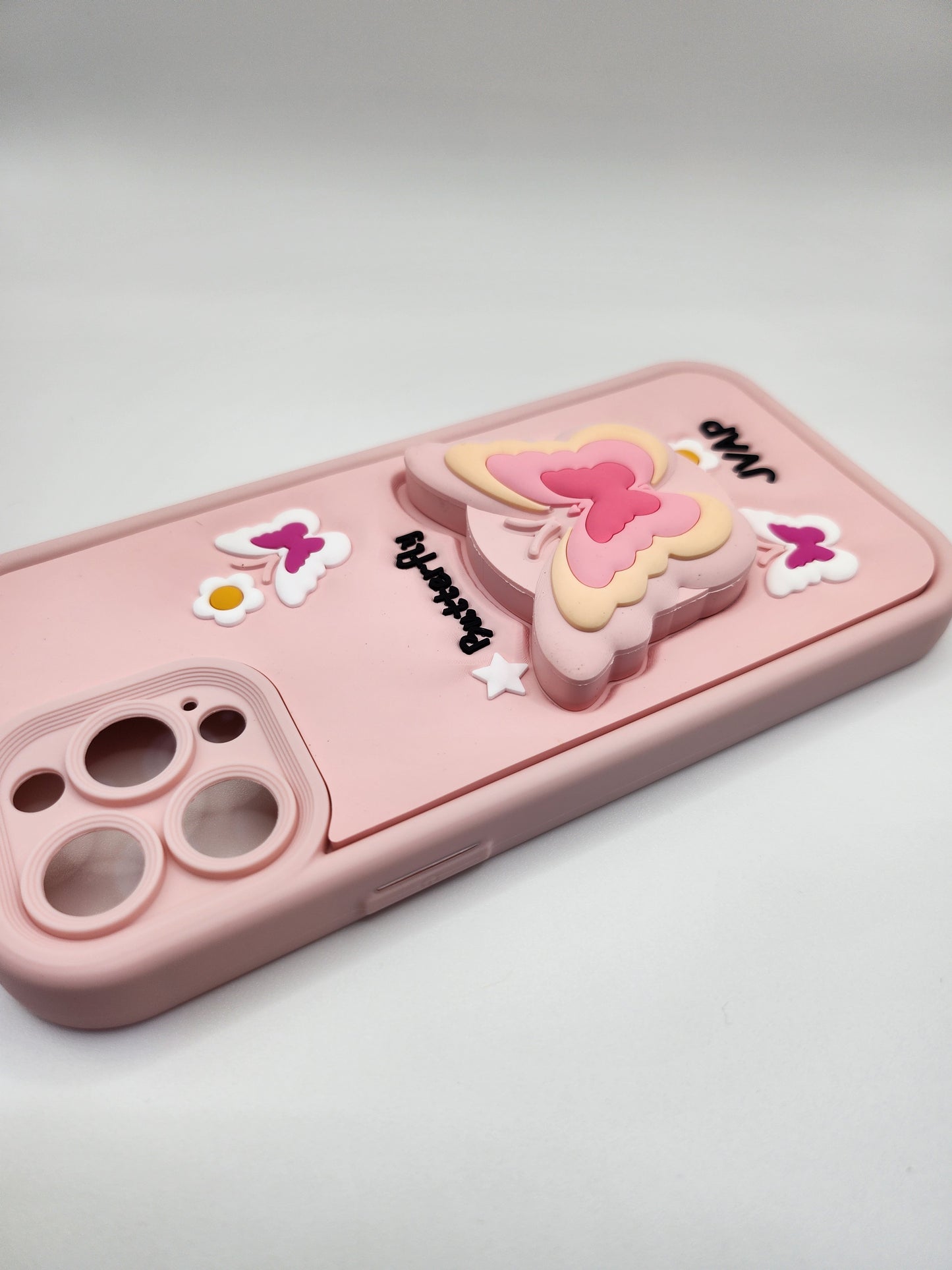 Coque Silicone 3D Design Mignon – Série Personnages & Papillons Butterfly