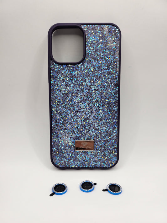The Quine – Coque Luxe Étincelante Blue