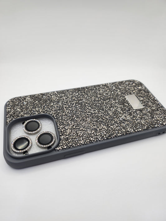 The Quine – Coque Luxe Étincelante Silver