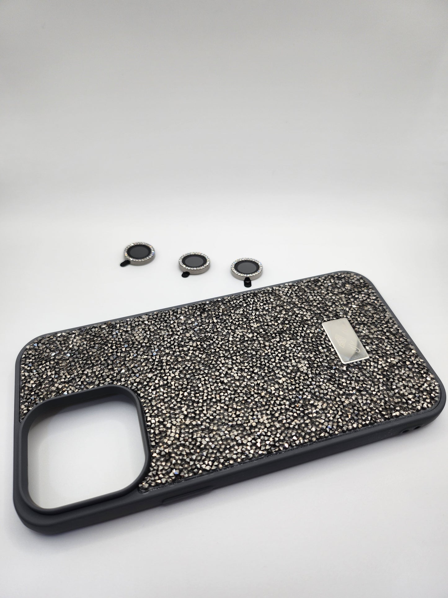 The Quine – Coque Luxe Étincelante Silver