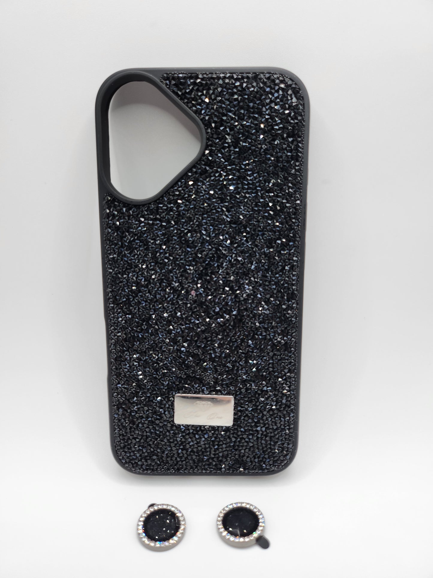 The Quine – Coque Luxe Étincelante Noire