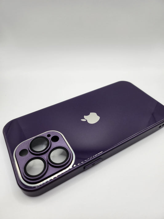 Style iPhone – Design Élégant avec Imitation Dos en Verre