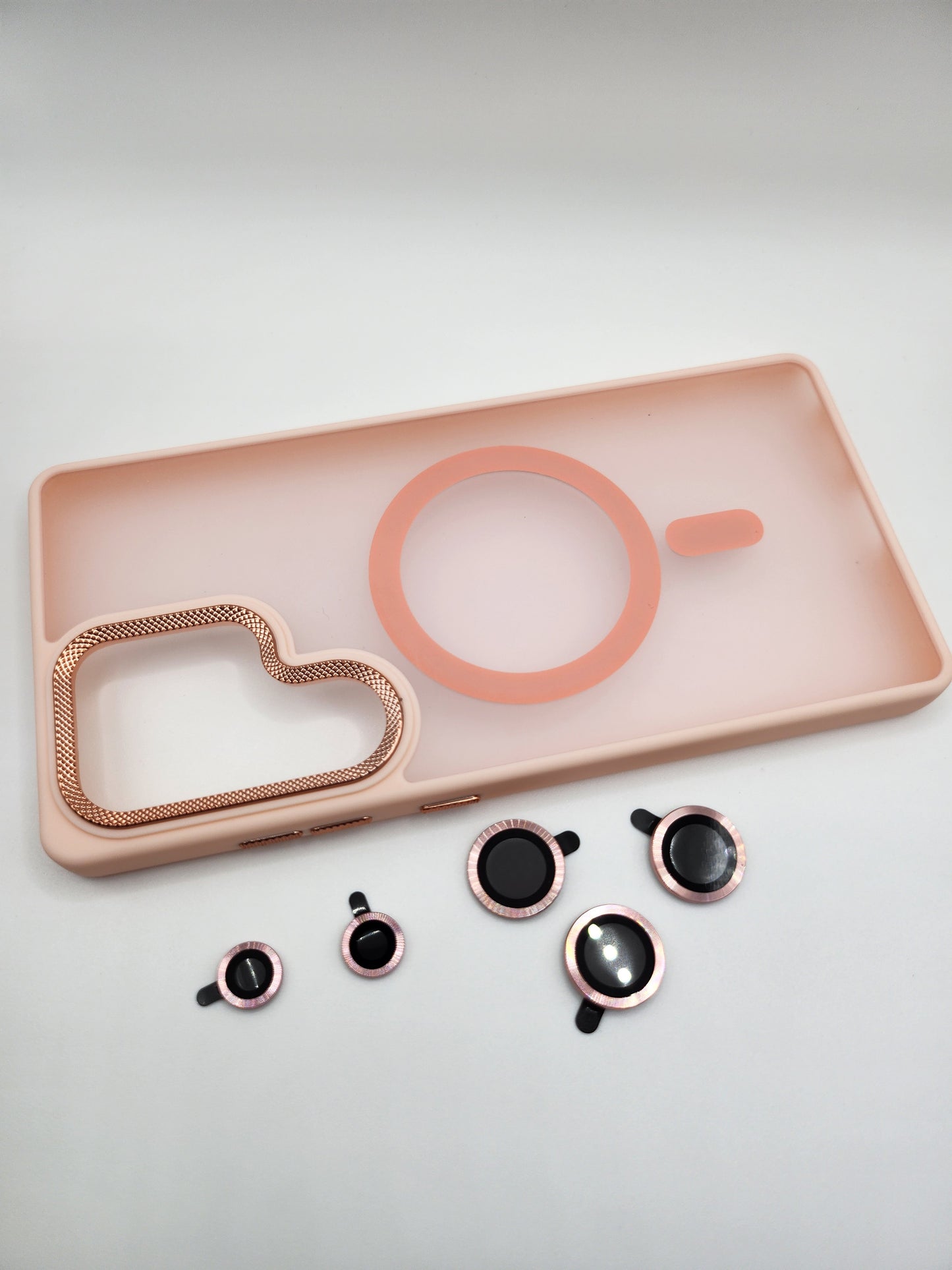 Coque Matte avec Protection Lentille et Compatibilité MagSafe