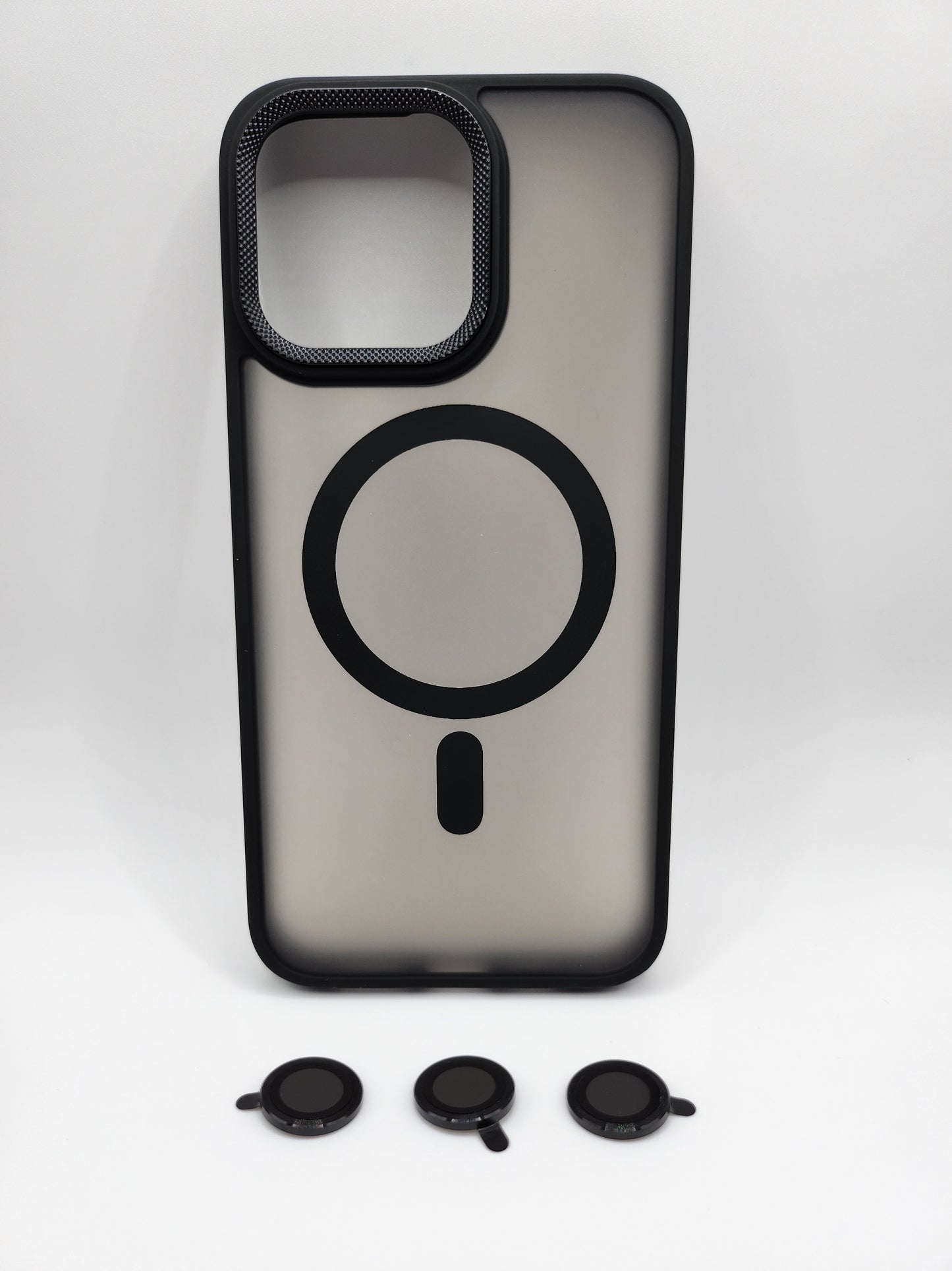 Coque Matte avec Protection Lentille et Compatibilité MagSafe