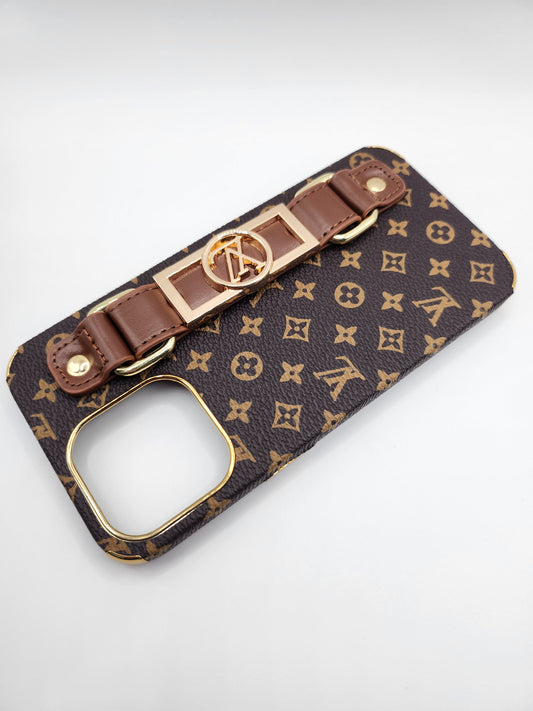 Coque Luxe avec Bracelet – Style Monogram Élégant (3 modèles)