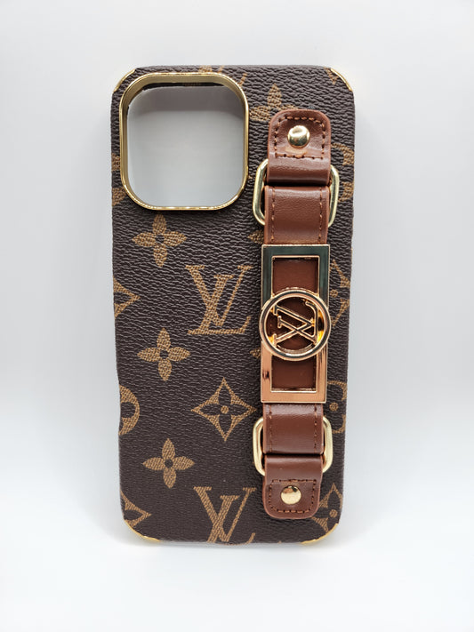 Coque Luxe avec Bracelet – Style Monogram Élégant (3 modèles)