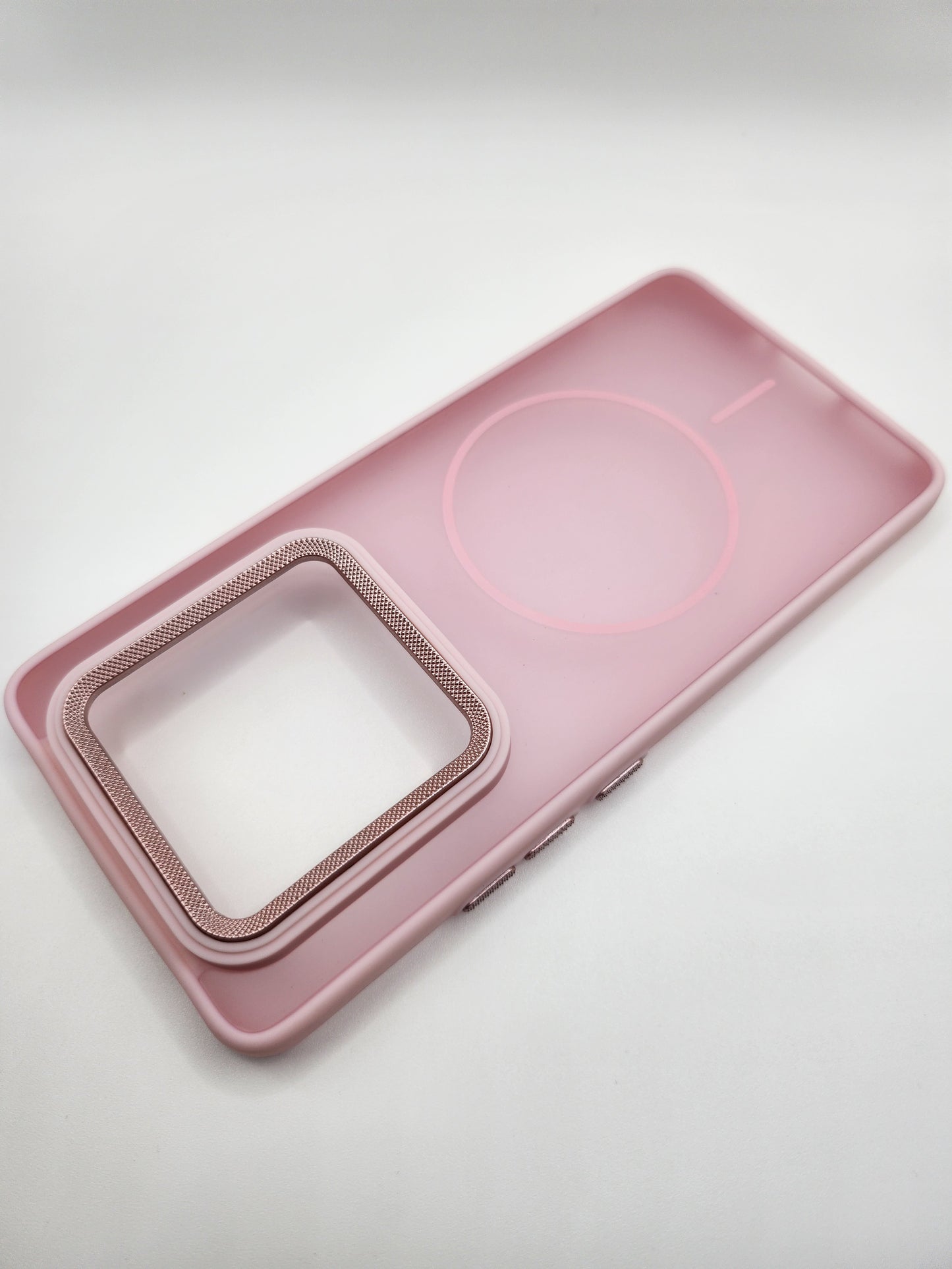 Coque Matte Transparente avec Anneau Magnétique – Protection Élégante et Moderne (REDMI NOTE 14 PRO)(REDMI NOTE 14 PRO PLUS)