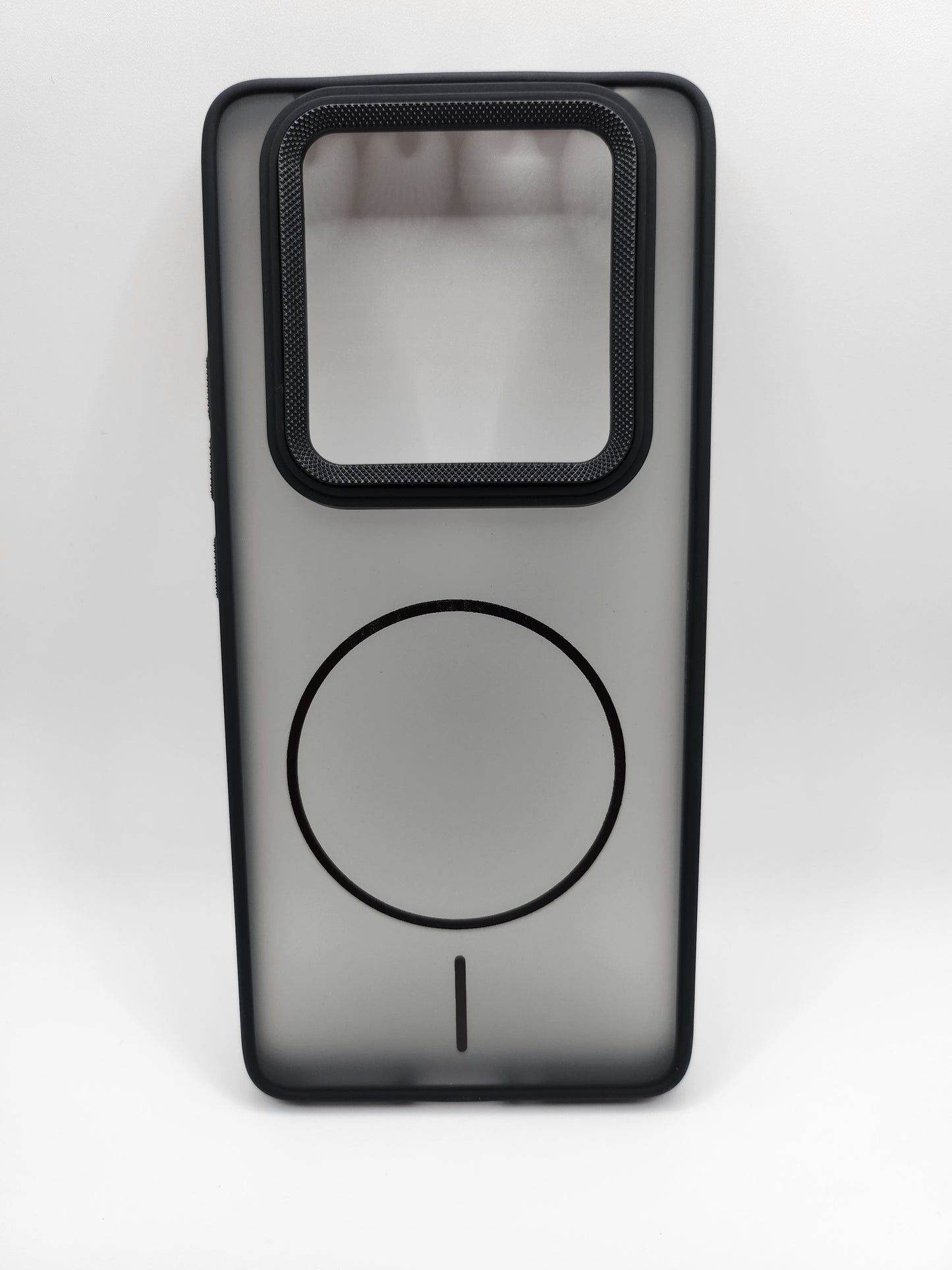 Coque Matte Transparente avec Anneau Magnétique – Protection Élégante et Moderne (REDMI NOTE 14 PRO)(REDMI NOTE 14 PRO PLUS)