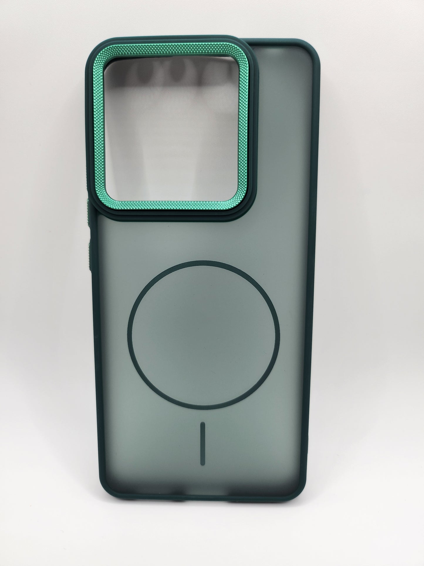 Coque Matte Transparente avec Anneau Magnétique – Protection Élégante et Moderne (REDMI NOTE 14)