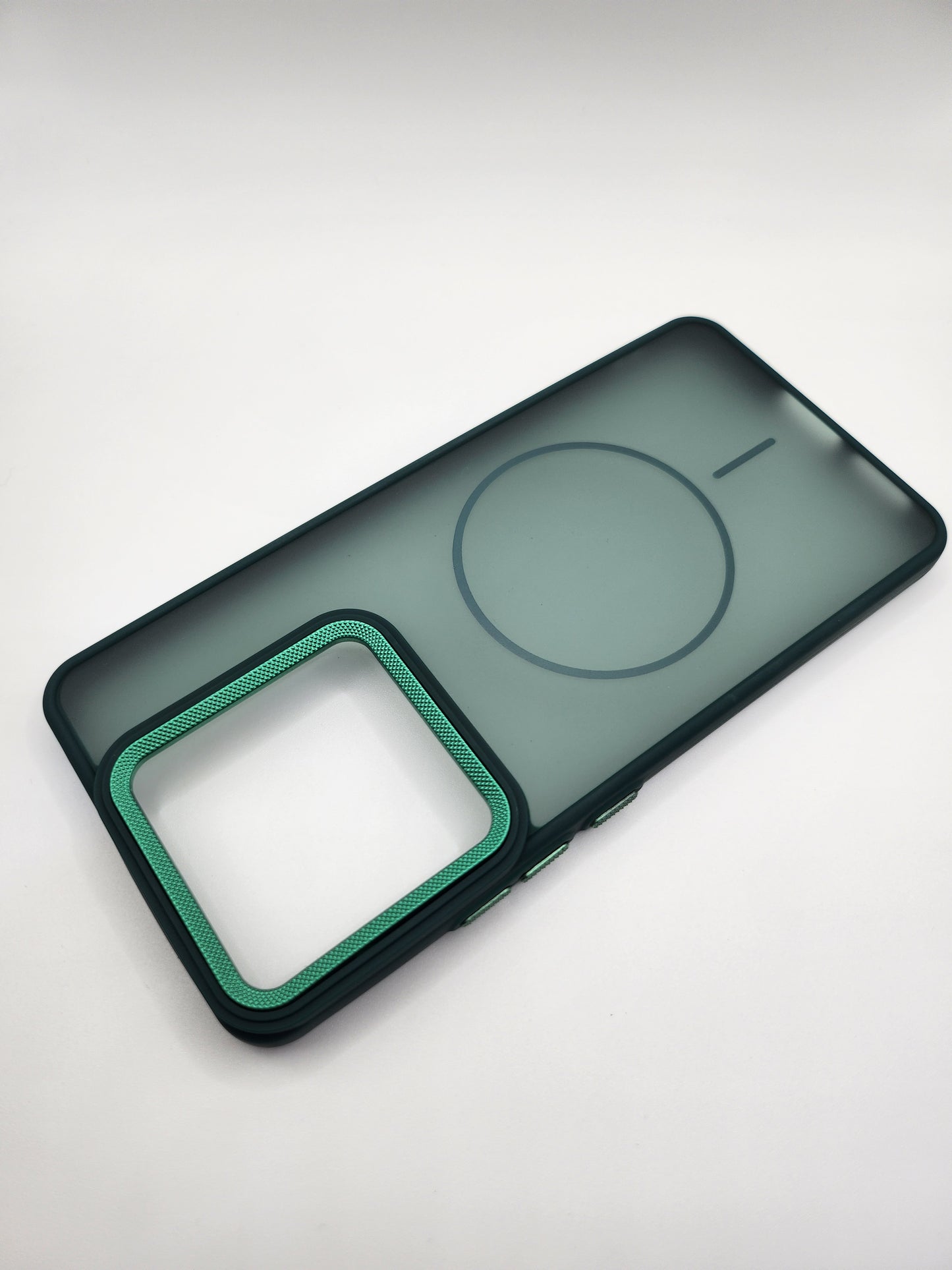 Coque Matte Transparente avec Anneau Magnétique – Protection Élégante et Moderne (REDMI NOTE 14)