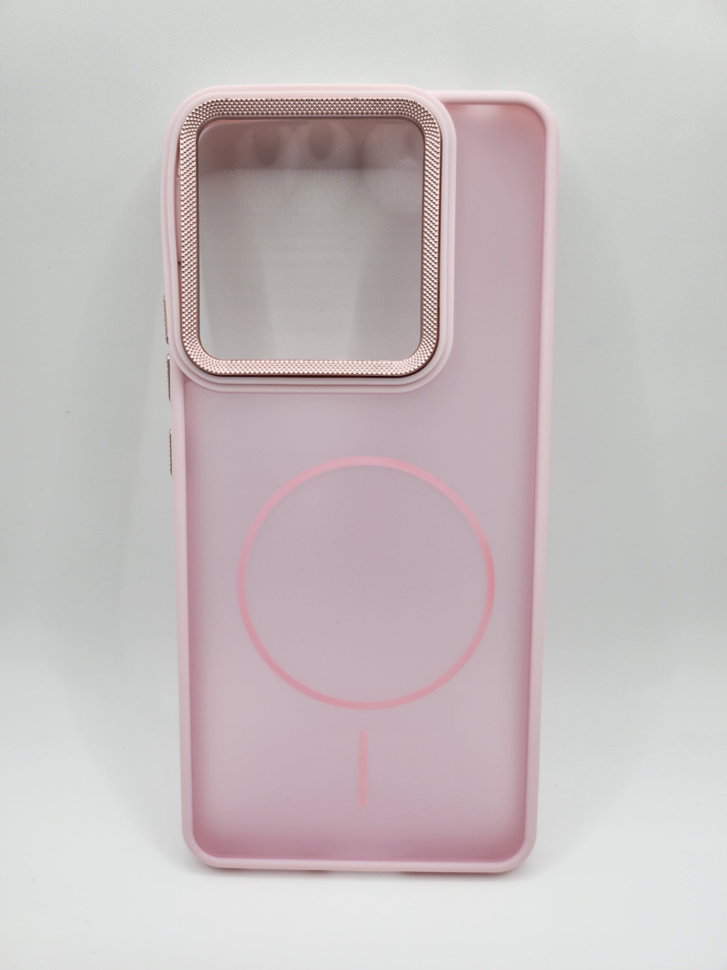 Coque Matte Transparente avec Anneau Magnétique – Protection Élégante et Moderne (REDMI NOTE 14)
