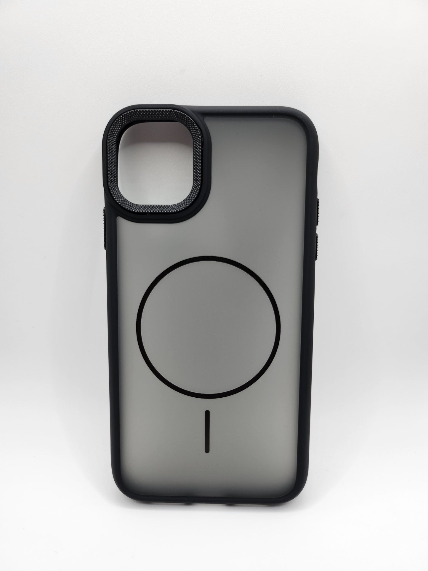 Coque Matte Transparente avec Anneau Magnétique – Protection Élégante et Moderne (IPHONE 11)