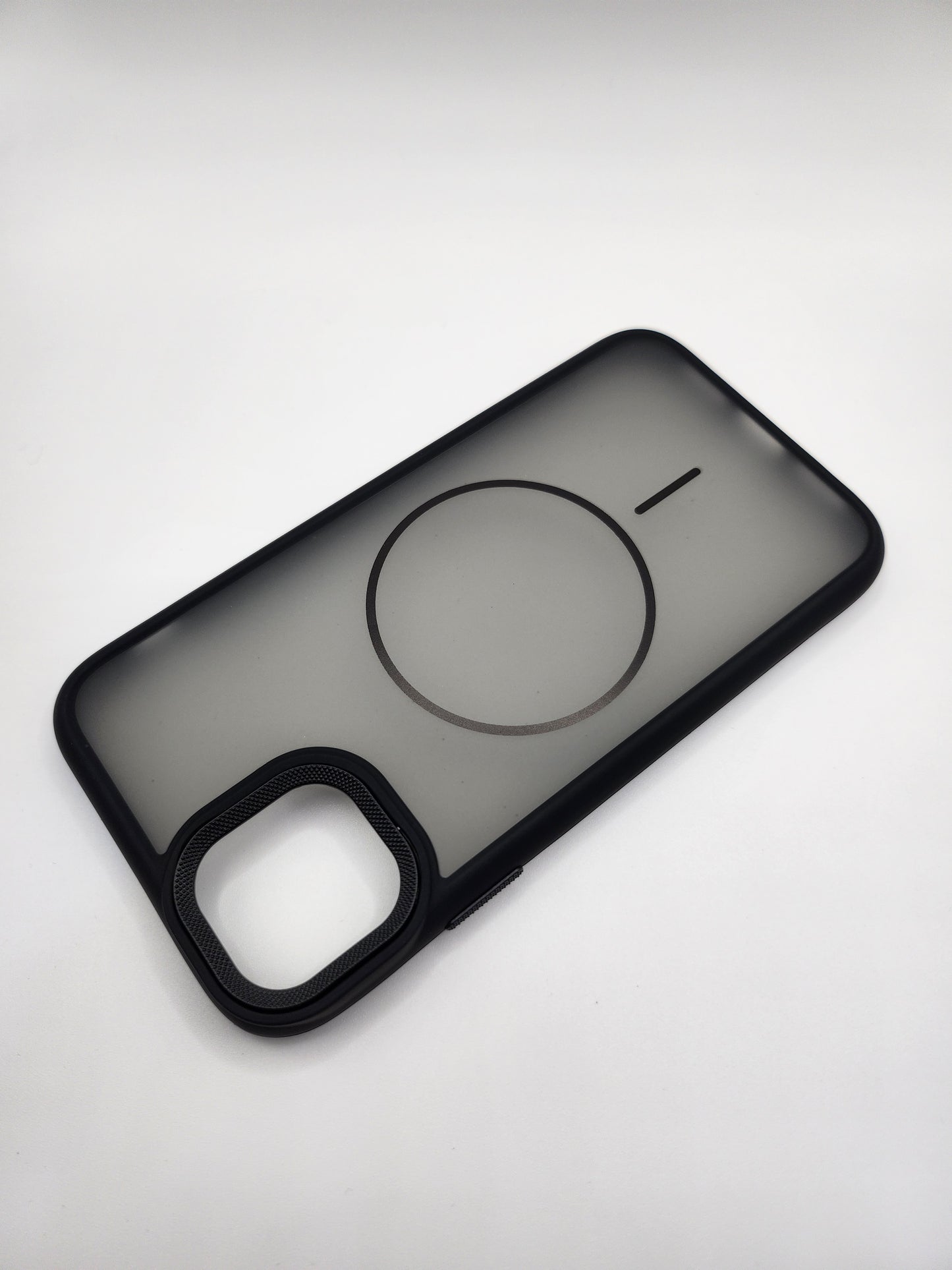 Coque Matte Transparente avec Anneau Magnétique – Protection Élégante et Moderne (IPHONE 11)