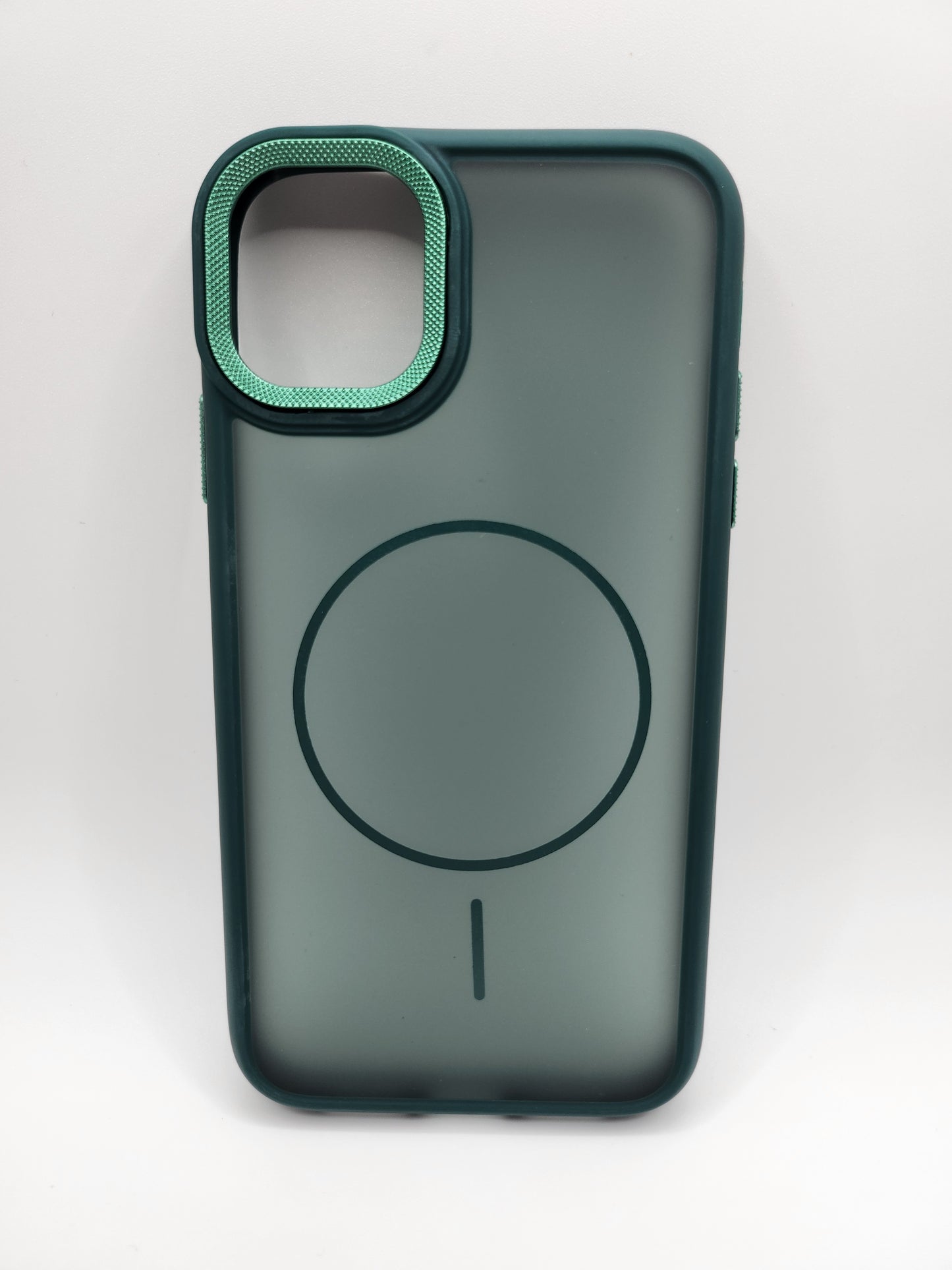 Coque Matte Transparente avec Anneau Magnétique – Protection Élégante et Moderne (IPHONE 11)