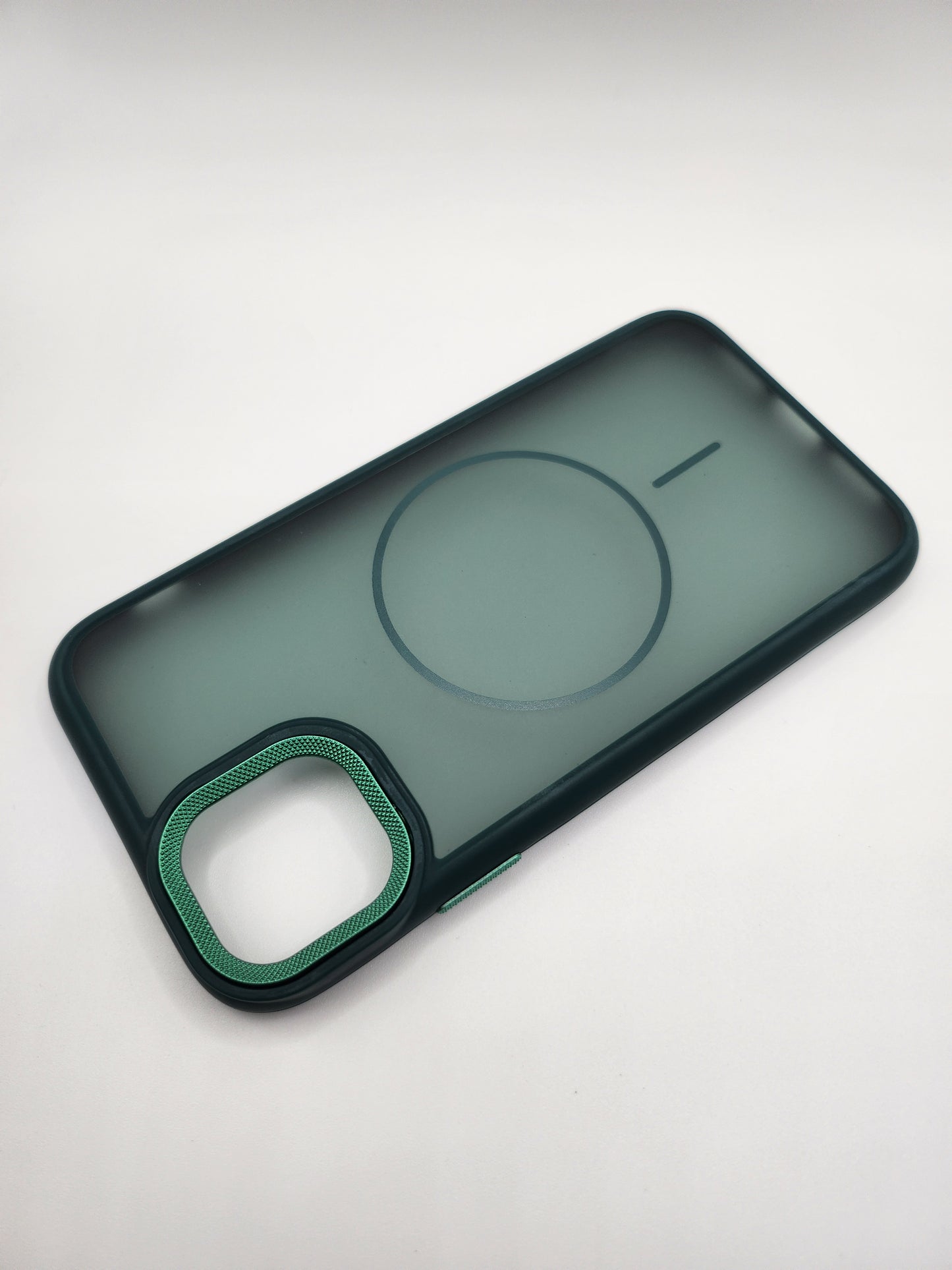 Coque Matte Transparente avec Anneau Magnétique – Protection Élégante et Moderne (IPHONE 11)